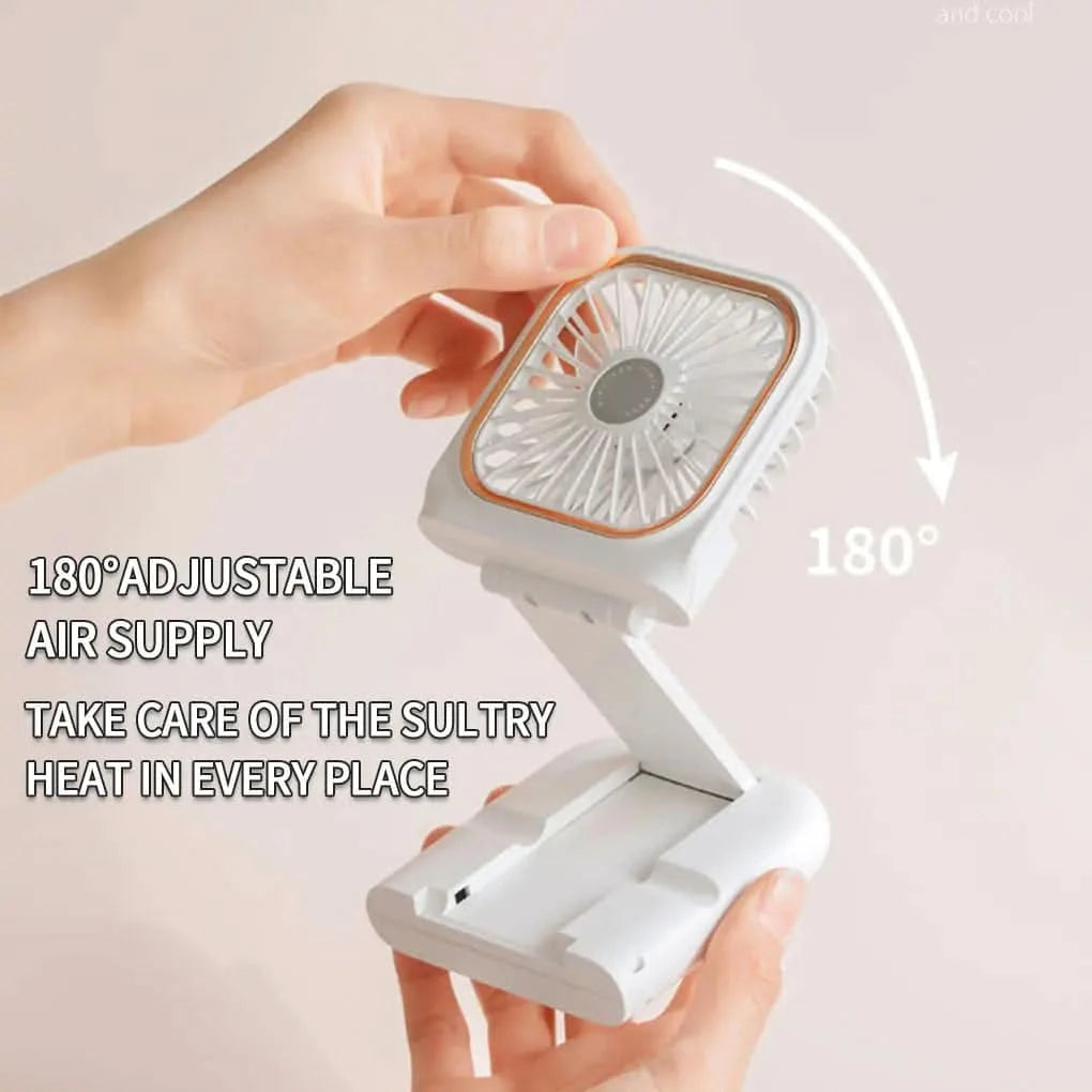 Mini Cooling Foldable Neck Hanging Fan