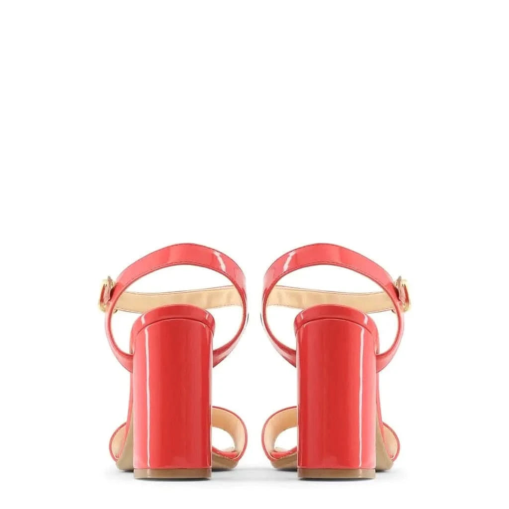 Patent Leather High Heel Sandals