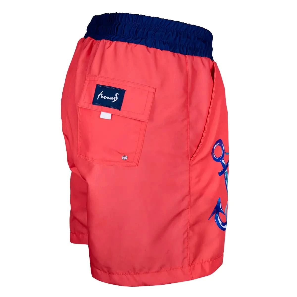 All4YouNow Men's Premium Swim Trunk – Anchor Print by Anemoss