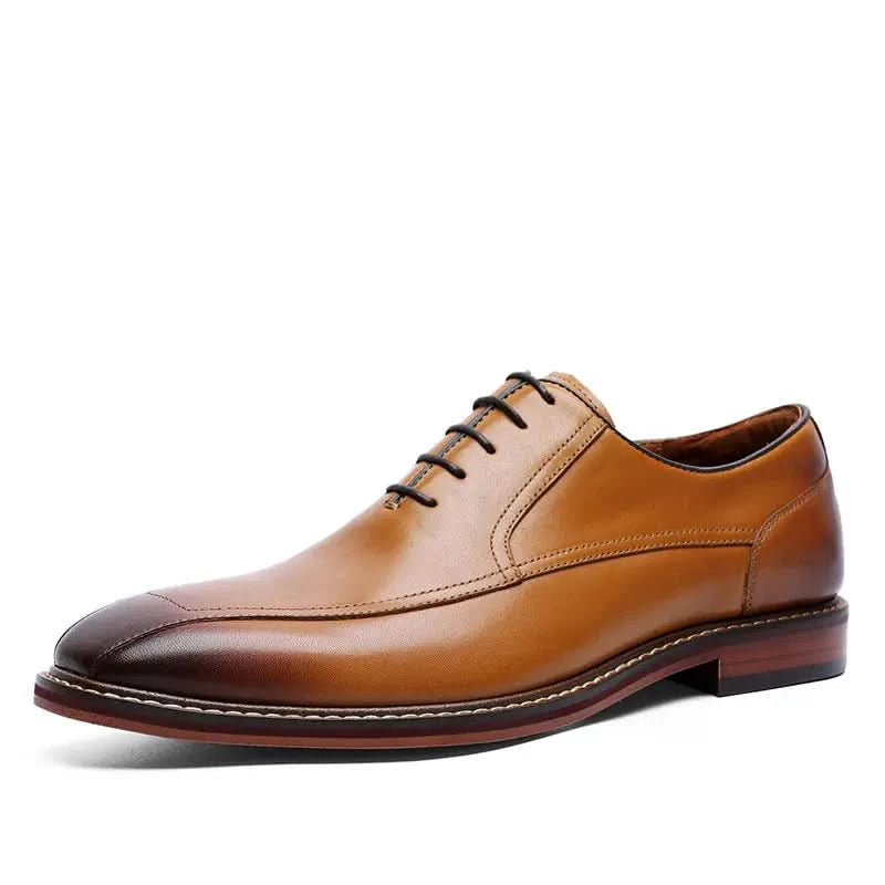 Men's Retro Trendy Top Layer Leather Shoes
