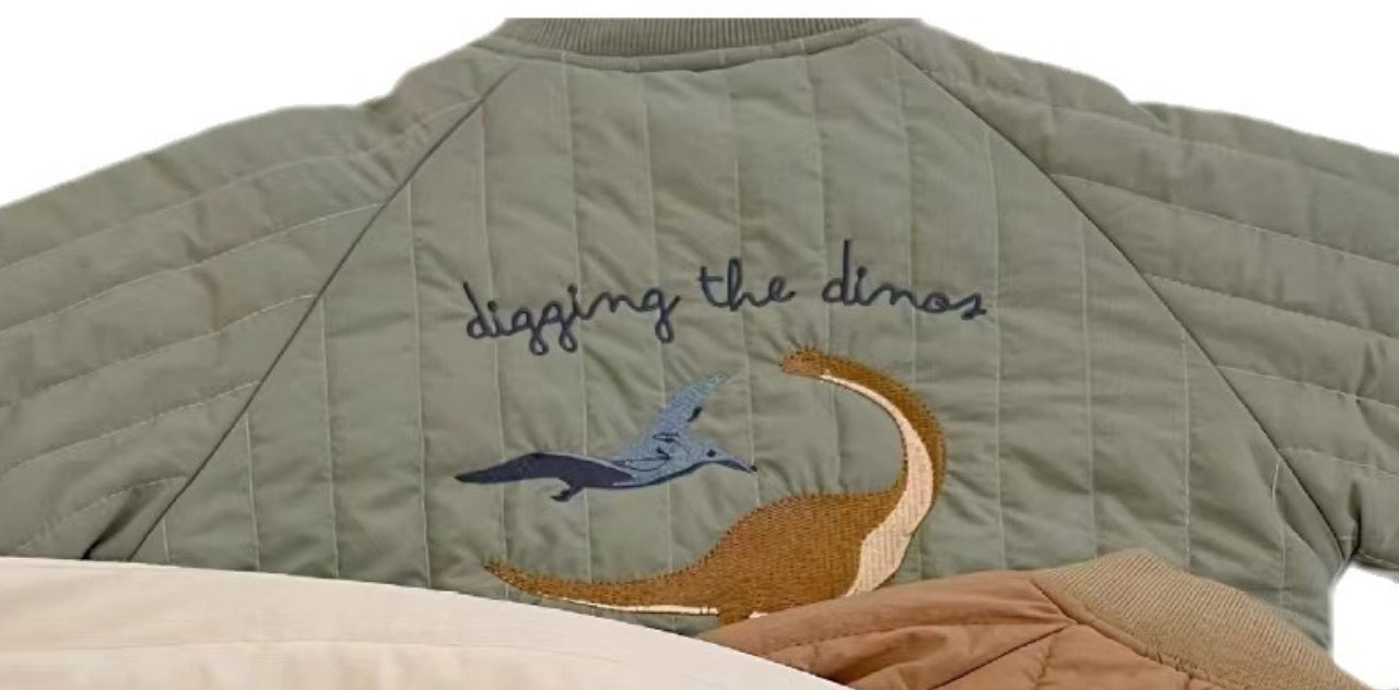 Kids Cartoon Cotton Winter Coat – Thick Mid-Length Jacket for Boys & Girls