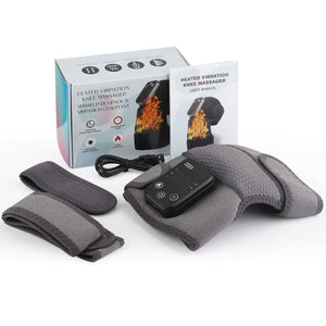 Masseur vibrant chauffant intelligent pour rotules, coudes et épaules