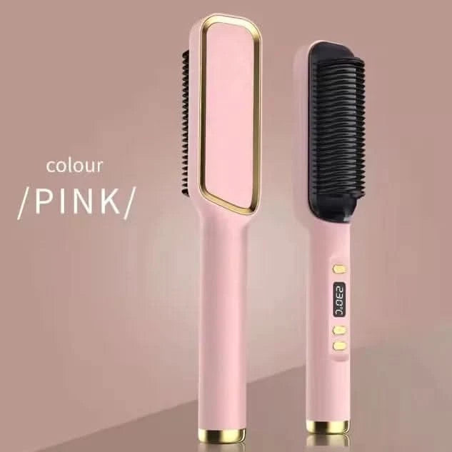 Peigne électrique multifonction pour lisser les cheveux