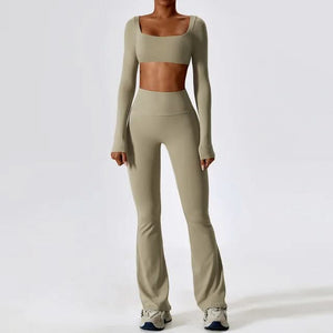 Ensemble de yoga moulant