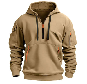Men’s Easy Fit Hooded Sweatshirt – Oversized Pullover Hoodie for Fall/Winter Comfort & Styl