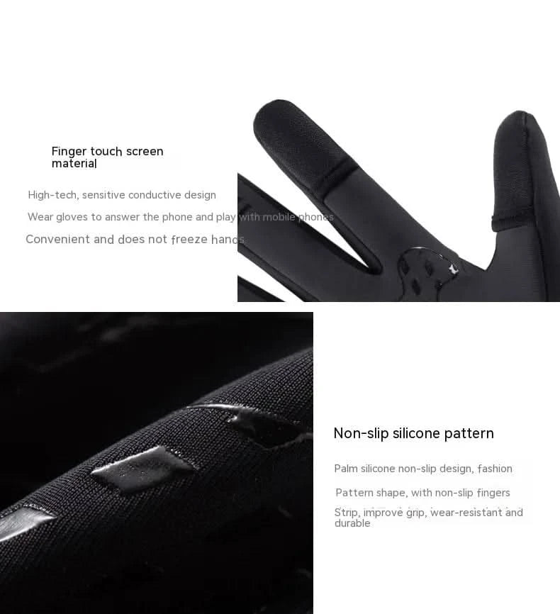 Outdoor Touchscreen Anti-Slip Cycling & Fishing Gloves