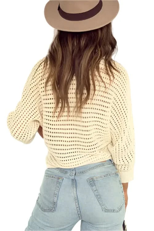 Pull ajouré Tanner-