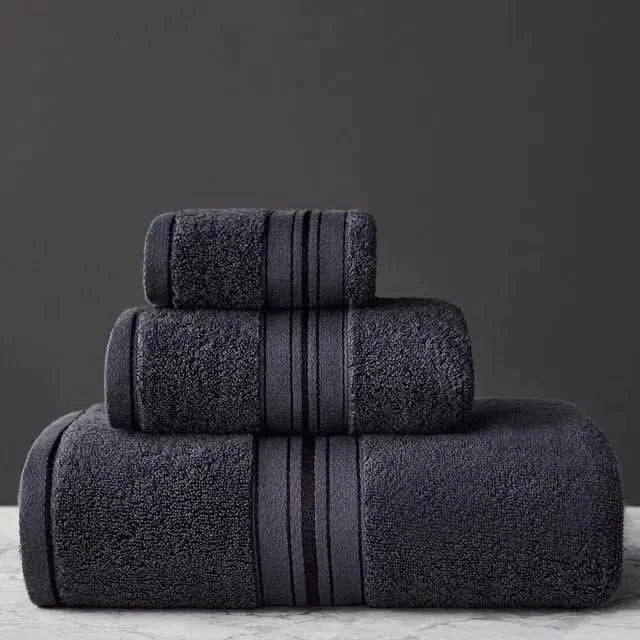 Ensemble de serviettes de bain en coton égyptien neuf