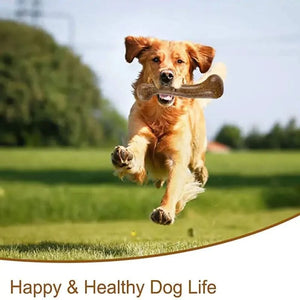 Jouets à mâcher en forme d'os résistants pour chiens
