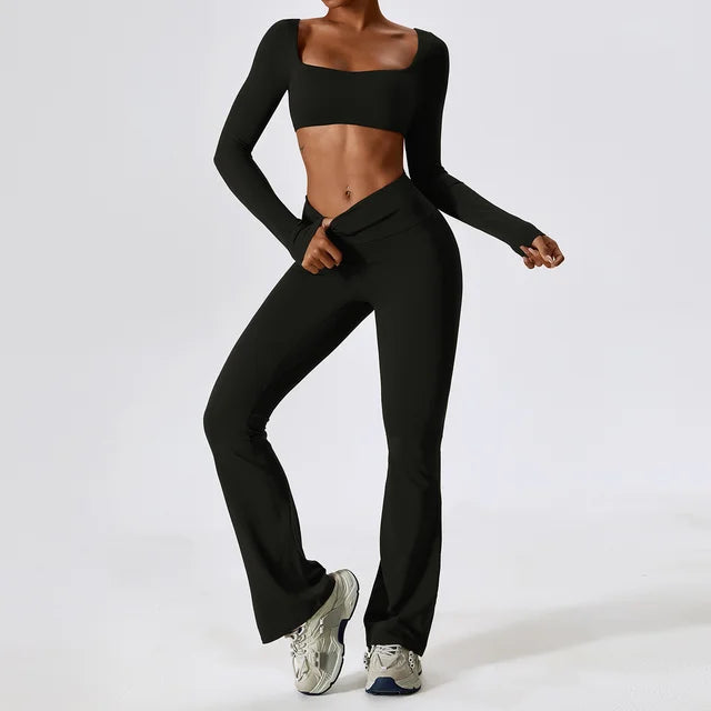 Ensemble de yoga moulant