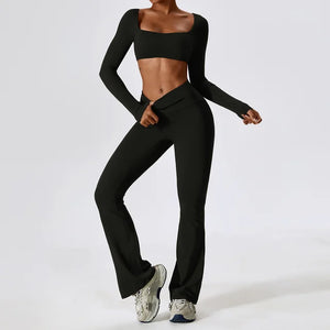 Ensemble de yoga moulant