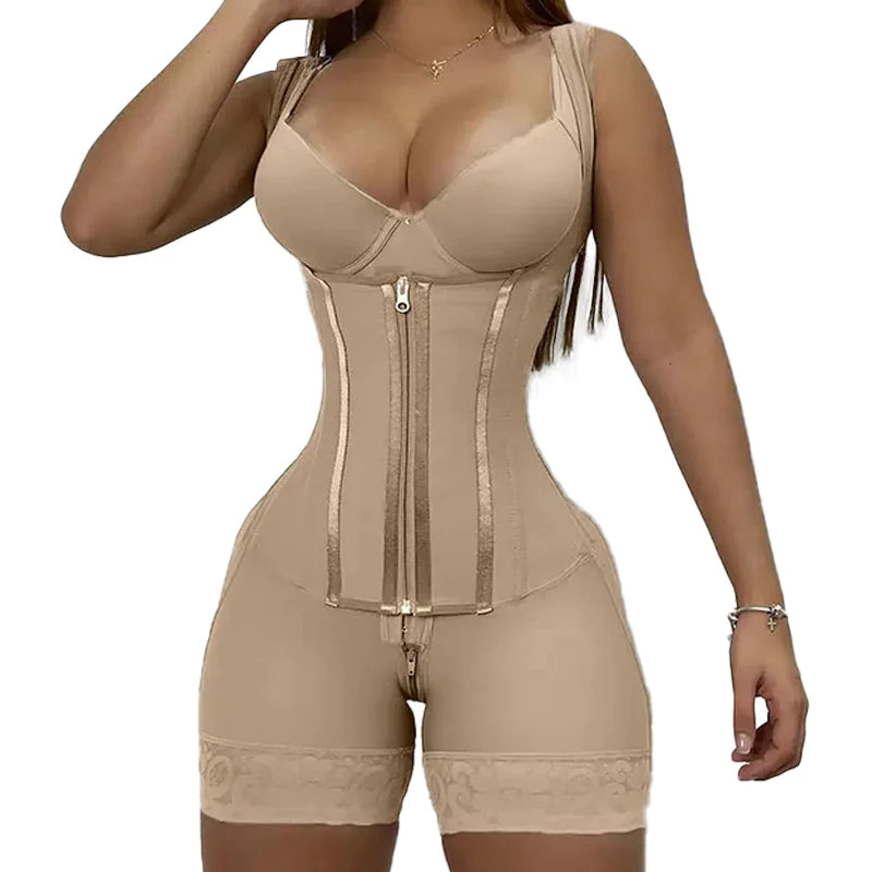 CurveLift Shaping Corset – Seamless Tummy Control & Hip Lifting Bodysuit