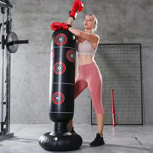Sac de boxe gonflable
