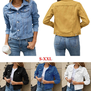 Veste en jean pour femme