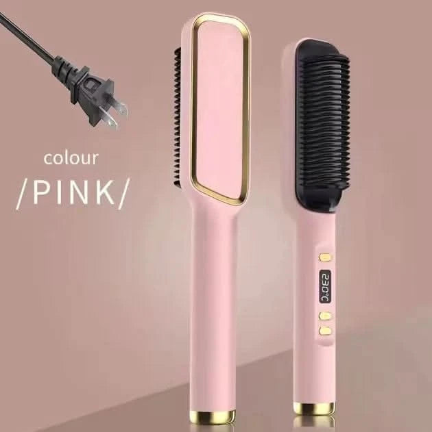 Peigne électrique multifonction pour lisser les cheveux