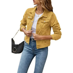 Veste en jean pour femme
