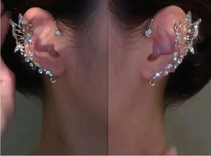 Boucles d'oreilles en zircon pour femme, sans boucles d'oreilles percées