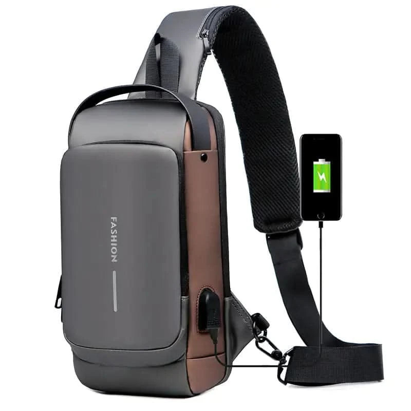 USB Sling Anti Theft Waterproof Backpack
