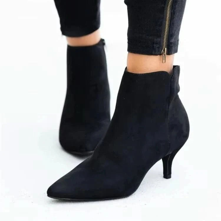 Bottes hautes à imprimé léopard