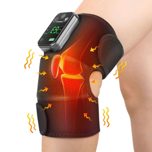 Masseur vibrant chauffant intelligent pour rotules, coudes et épaules