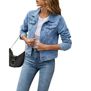 Veste en jean pour femme