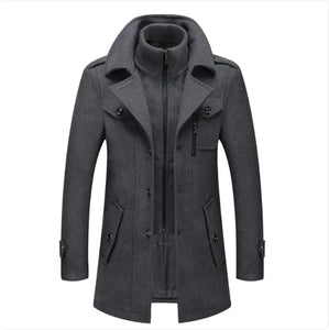 Sterling Trench Coat – Classic Men’s/Women’s Long Coat for Fall & Winter | Stylish Outerwea