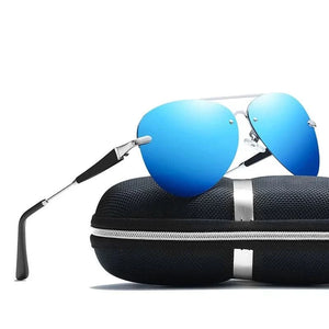 Lunettes de soleil polarisées de luxe pour hommes – Protection UV et style haut de gamme