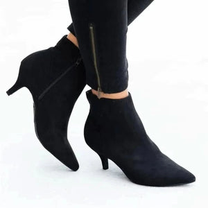 Bottes hautes à imprimé léopard