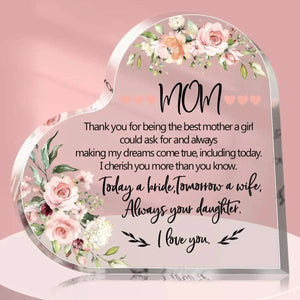 Acrylic Heart Plaque