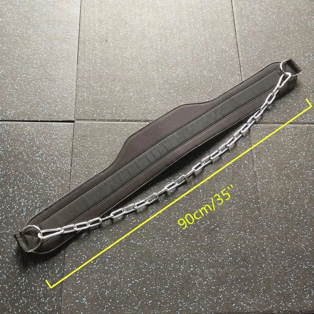 Ceinture d'haltérophilie avec chaîne