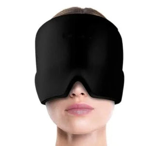 Masseur de tête et masque pour les yeux pour soulager le stress et la douleur