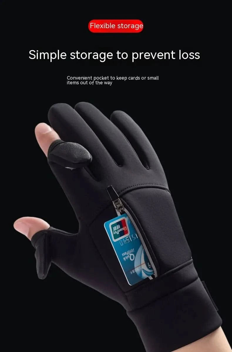 Outdoor Touchscreen Anti-Slip Cycling & Fishing Gloves