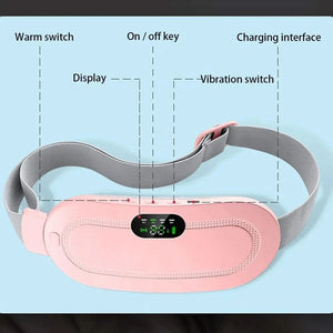 Ceinture chauffante et de massage menstruelle
