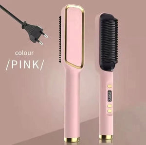 Peigne électrique multifonction pour lisser les cheveux