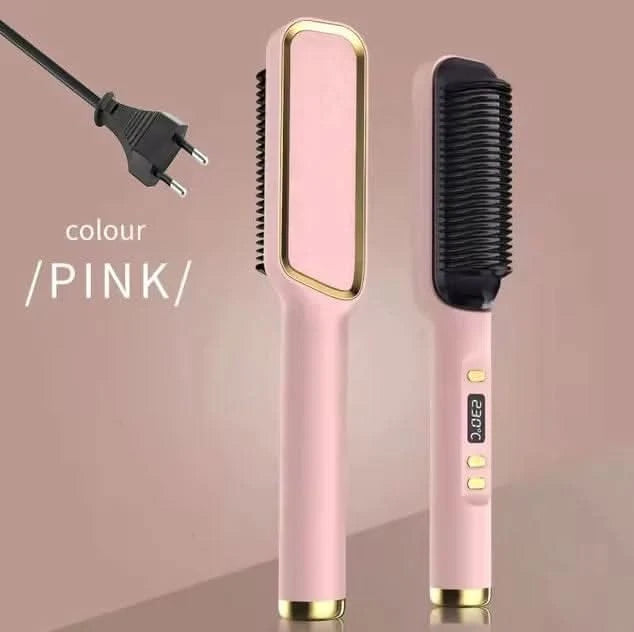 Peigne électrique multifonction pour lisser les cheveux