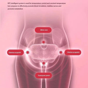 Ceinture chauffante et de massage menstruelle