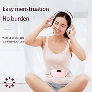 Ceinture chauffante et de massage menstruelle