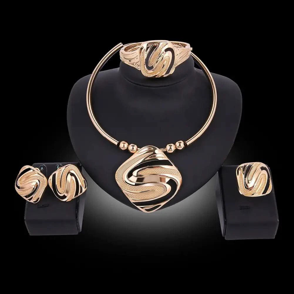 Ensemble de bijoux de mariée indiens en or