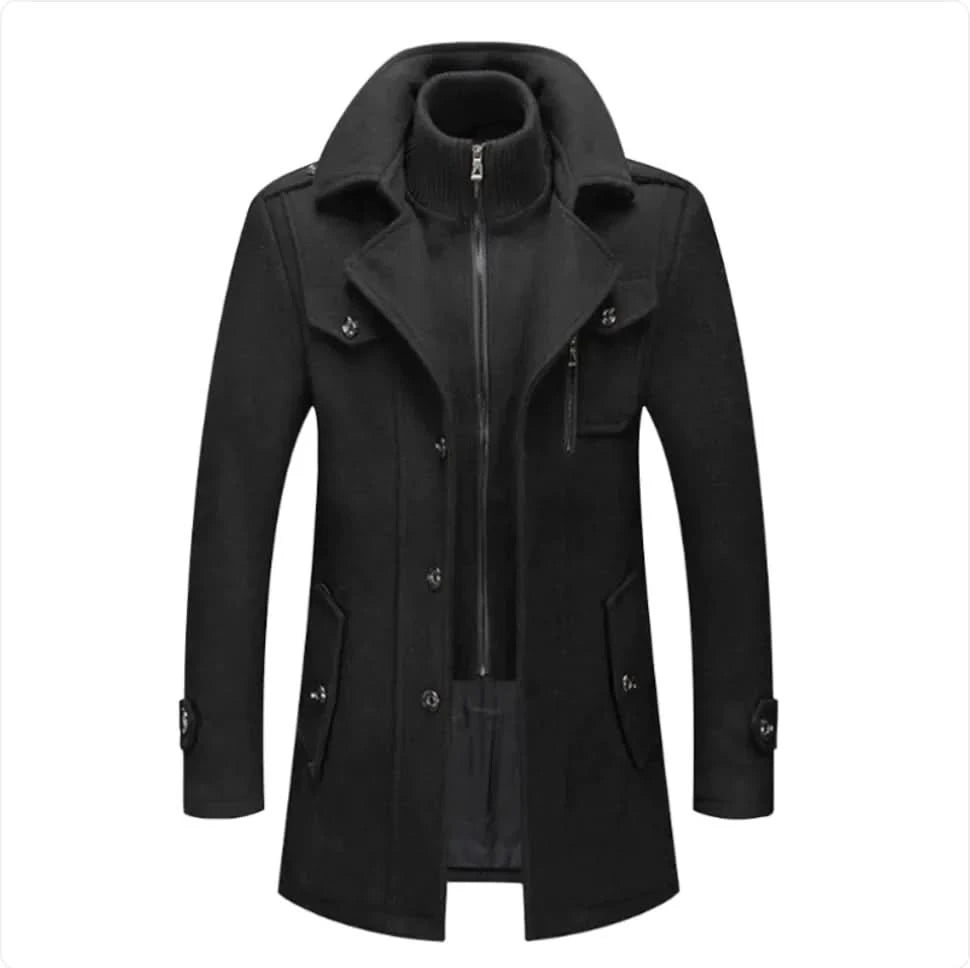 Sterling Trench Coat – Classic Men’s/Women’s Long Coat for Fall & Winter | Stylish Outerwea