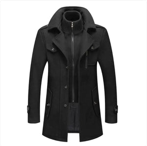 Sterling Trench Coat – Classic Men’s/Women’s Long Coat for Fall & Winter | Stylish Outerwea