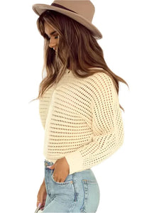 Pull ajouré Tanner-