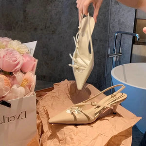 Sandales à talons hauts et boucle pour femmes