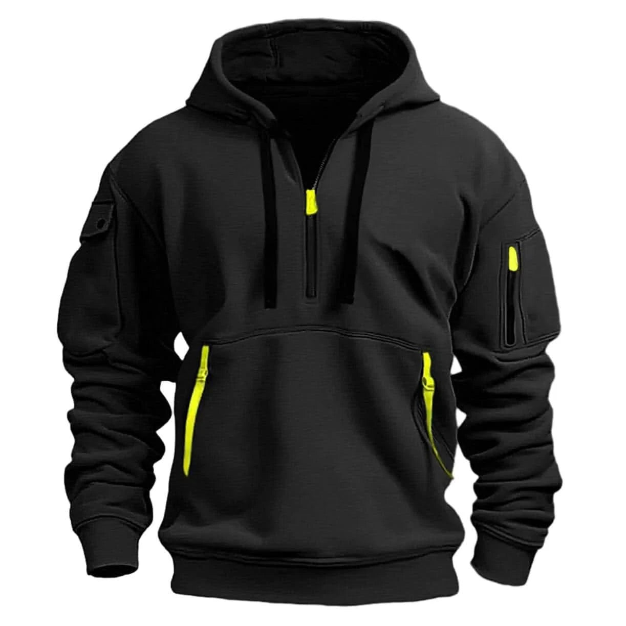 Men’s Easy Fit Hooded Sweatshirt – Oversized Pullover Hoodie for Fall/Winter Comfort & Styl