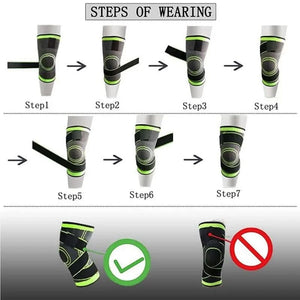 Genouillère de compression