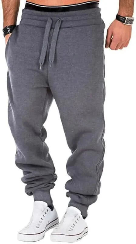 Pantalon de jogging ample et tendance pour homme : pantalon de sport slim