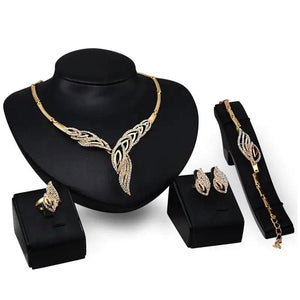 Ensemble de bijoux de mariée indiens en or