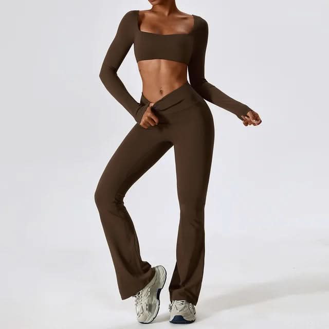 Ensemble de yoga moulant