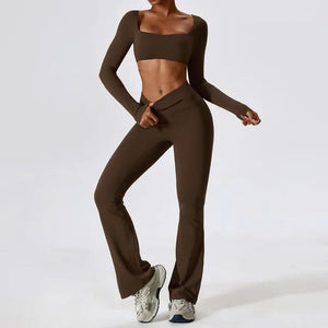 Ensemble de yoga moulant