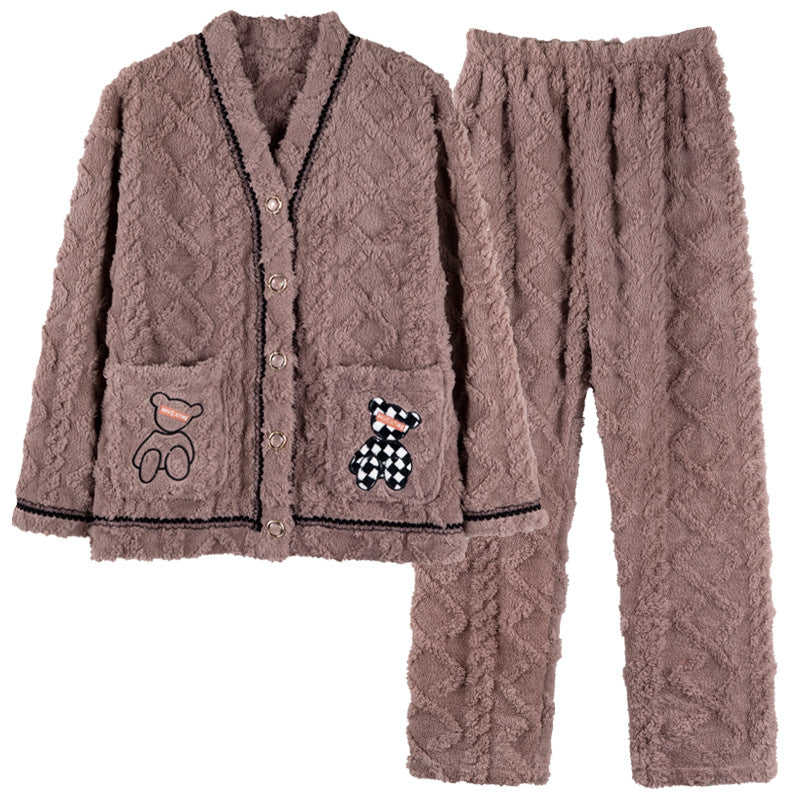 Women's Pajamas Winter Home Wear Suit