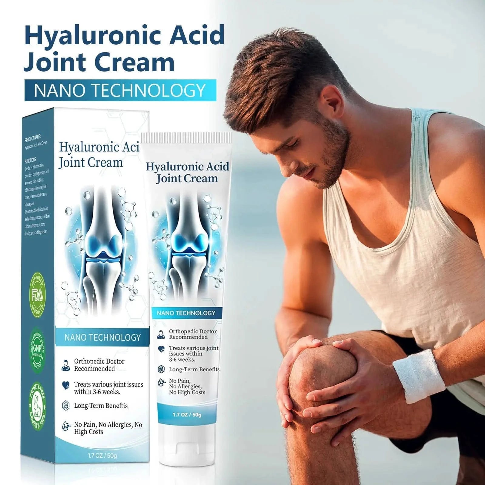 Gel de soin pour les articulations